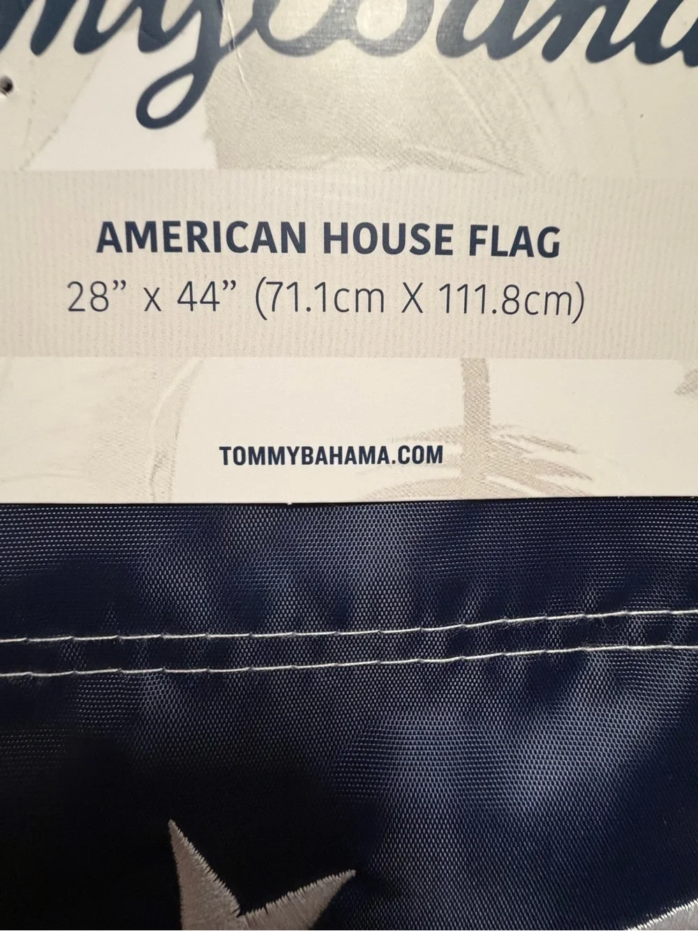 Tommy Bahama - American house Flag  Size: 28
